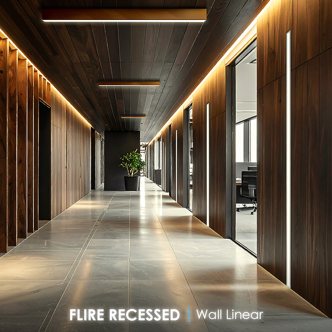 FLIRE Recessed Wall Linear