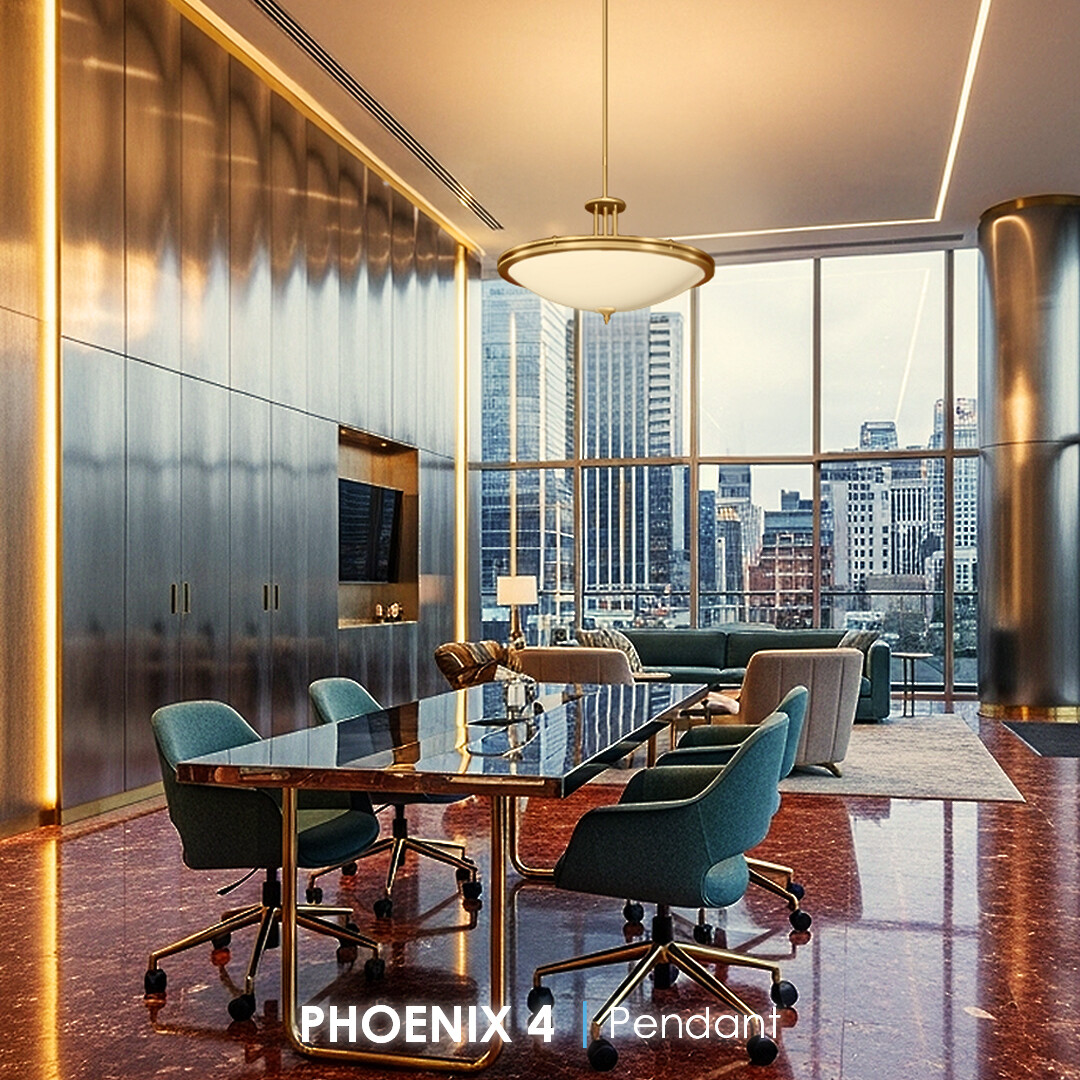 Phoenix 4 Pendant Light