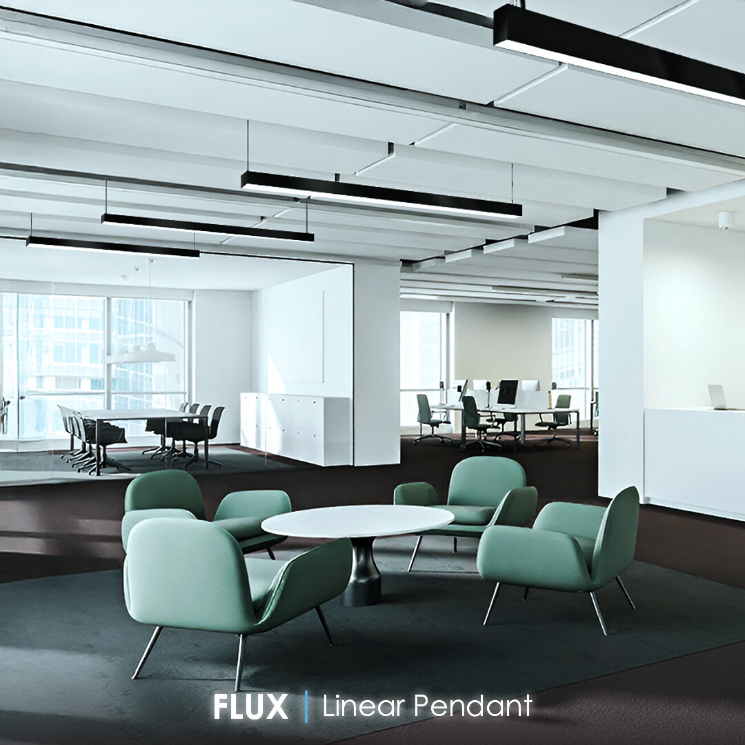 Flux Direct Linear Pendant Light